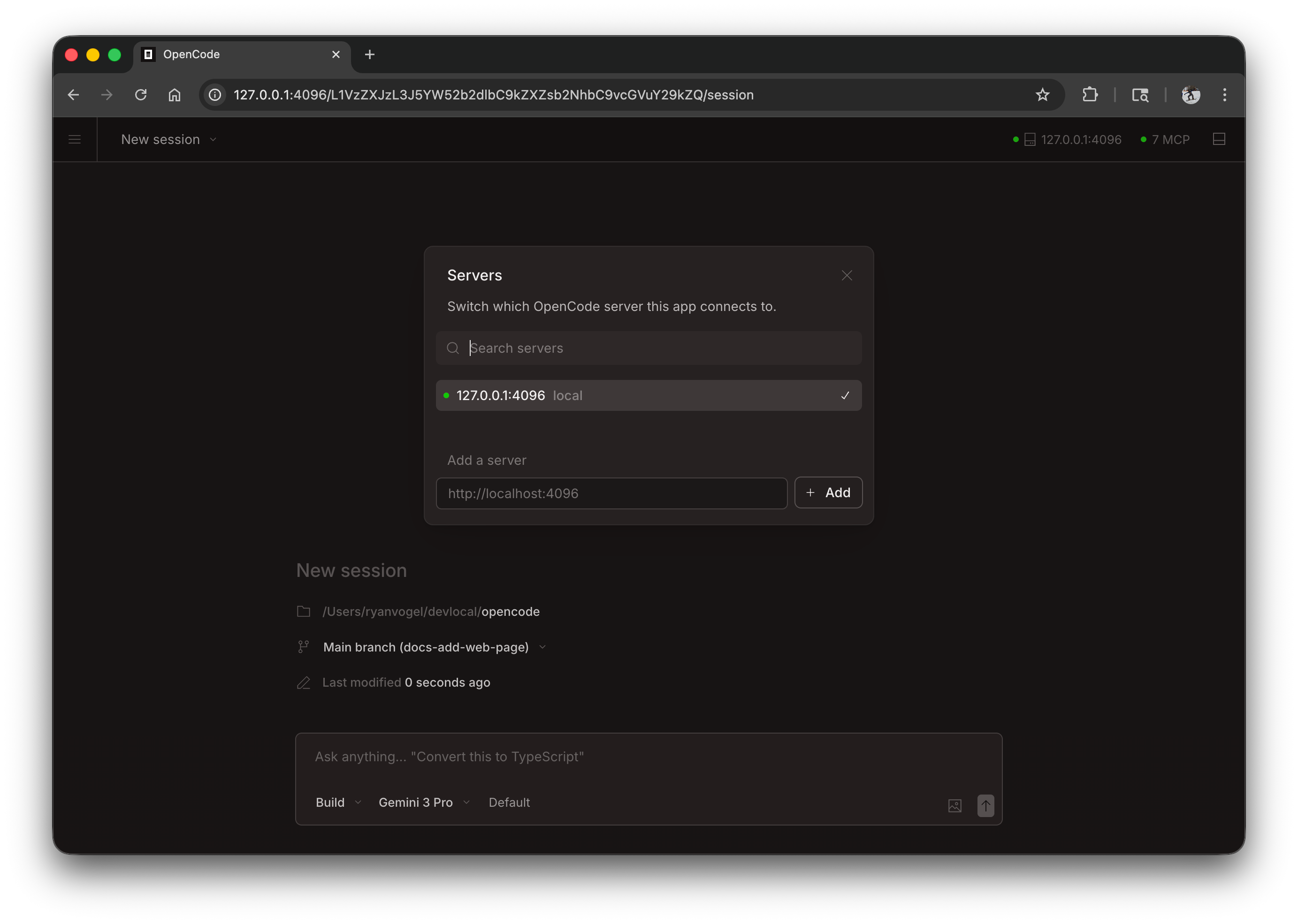 OpenSploit Web - See Servers
